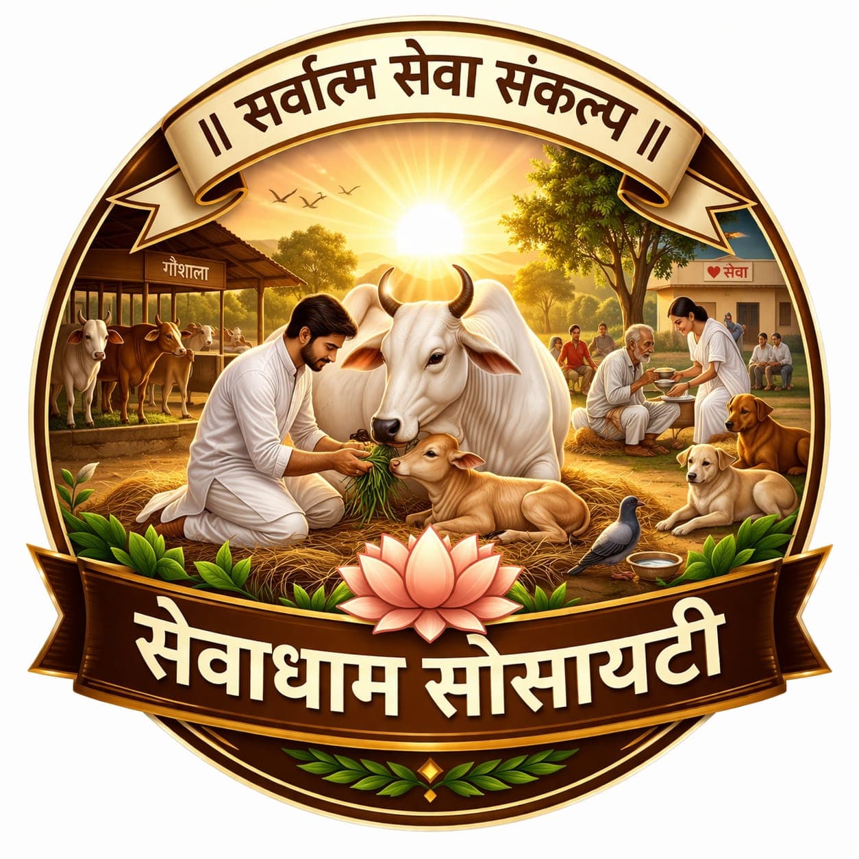 Seva Dham Society Logo
